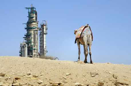 קידוח נפט בסעודיה