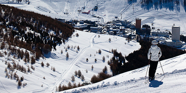 אתר הסקי ססטרייר שבאיטליה, צילום: turismotorino.org, Flickr