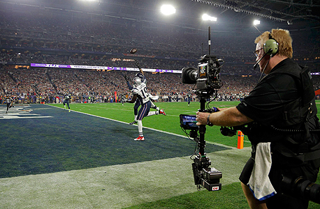 מצלמות במשחק NFL. משחק ראשון ישודר באינטרנט