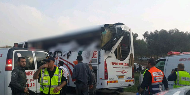 8 הרוגות ו-29 פצועות בתאונת אוטובוס בדרום