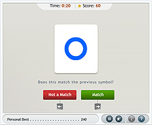 מציע מגוון נרחב של מסלולי התקדמות. Lumosity