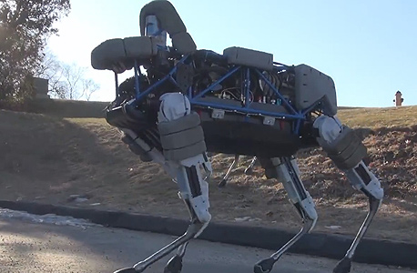 גוגל בוסטון דינמיקס ספוט רובוט כלב ביג דוג, צילום מסך:Youtube 