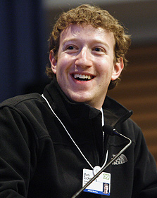 מייסד פייסבוק מארק צוקרברג. סומך על הפאסיביות של הגולשים