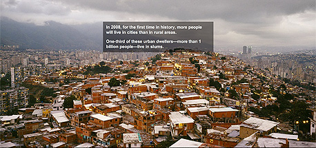 מיליארד אנשים חיים בשיכוני עוני, צילום מסך: theplaceswelive.com