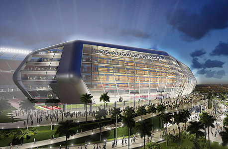 הדמיית אצטדיון NFL, צילום: רויטרס