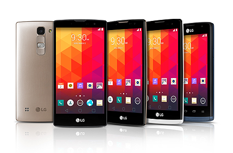 סמארטפוני LG החדשים. העיצוב של כולם זהה לחלוטין, ושונים רק בגדלי התצוגה