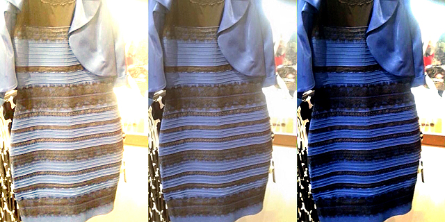 השמלה שהטריפה את הרשת. נו, איזה צבעים אתם רואים?