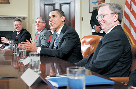 הנשיא אובמה נחשב למשתמש כבד של טכנולוגיה, צילום: רויטרס