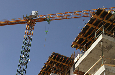 עבודות בנייה של דירות חדשות. האוצר דיווח על עלייה חדה בהכנסות ממסוי מקרקעין