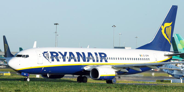 Low-Cost Airline Ryanair Announces Tel Aviv to Thessaloniki Route