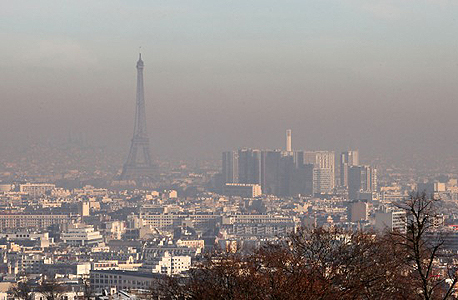 זיהום אוויר בפריז