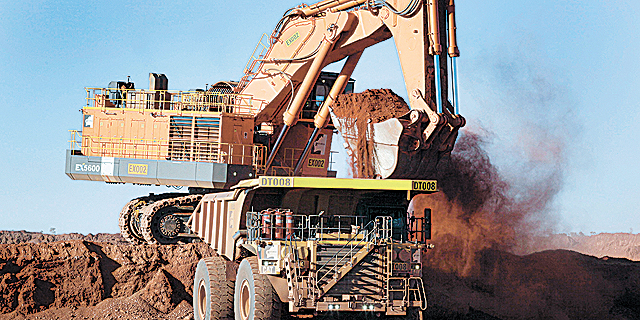 מכרה עפרת ברזל באוסטרליה, צילום: בלומברג