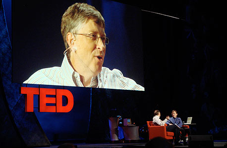 ביל גייטס בכנס TED 