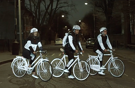 אופניים מרוססים בלייף-פיינט של וולוו