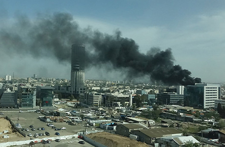 שריפה ברחוב המסגר בתל אביב שריפה ברחוב המסגר בתל אביב