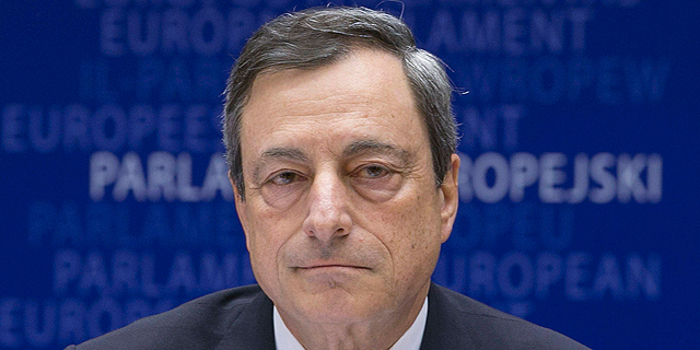 נשיא הבנק האירופי המרכזי, מריו דראגי, צילום: רויטרס