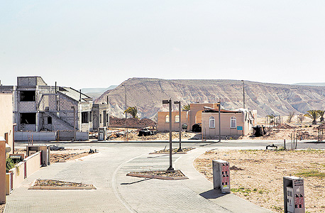 השכונה החדשה בשדה בוקר: עשירי המרכז משלמים הון תמורת שקט מדברי, צילום: תומי הרפז
