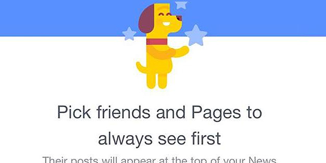 פייסבוק תאפשר לכם לבחור אילו חברים ועמודים יופיעו בראש הפיד