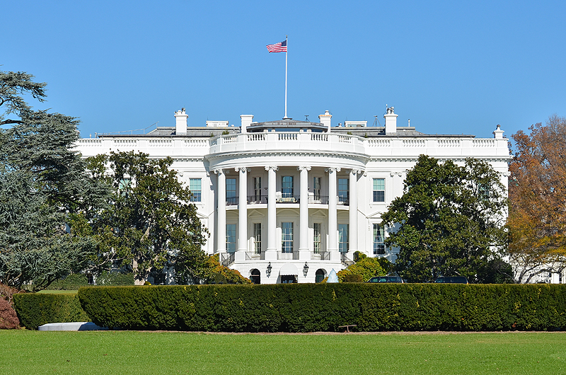הבית הלבן בוושינגטון. המעון הרשמי המפורסם בעולם, צילום: שאטרסטוק