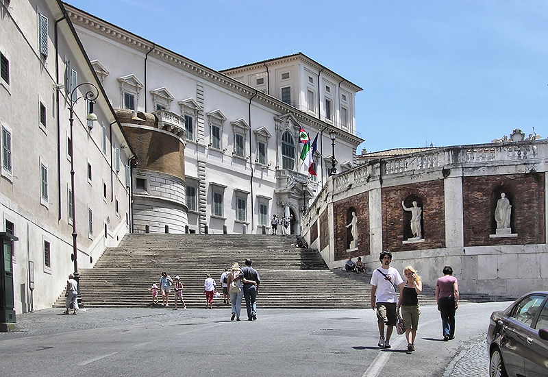 ארמון הקווירינאלה ברומא, איטליה, צילום: ויקימדיה