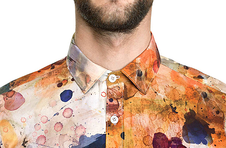 חולצה מוכתמת של Dirt Pattern Material