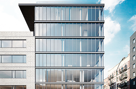 הדמיית הבניין של טדאו אנדו בניו יורק