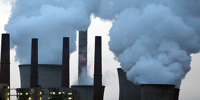 תחנת כוח פחמים של RWE בגרמניה, צילום: בלומברג