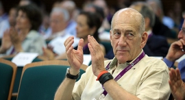 Former Israeli Prime Minister Ehud Olmert. Photo: Amit Sha'al