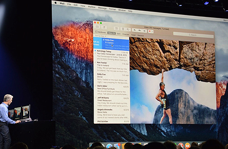 טים קוק אפל OS X אל קפיטן   
