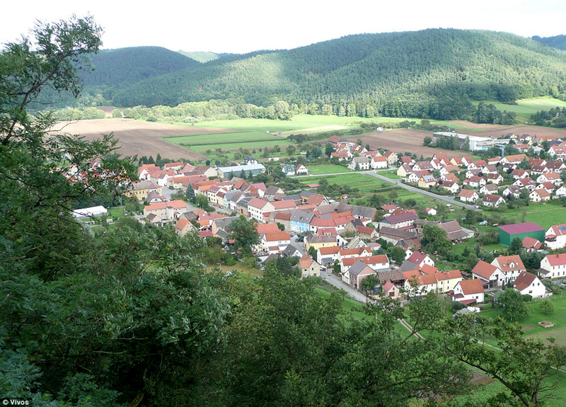 מבט מבחוץ:  העיירה רוטנשטיין, גרמניה