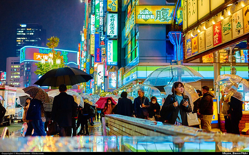 1. טוקיו, צילום: Flickr