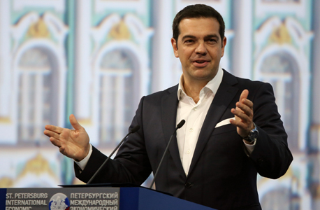ראש ממשלת יוון אלכסיס ציפראס, צילום: בלומברג