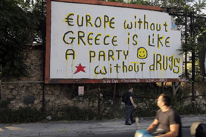 "אירופה בלי יוון זה כמו מסיבה בלי סמים", צילום: איי פי 