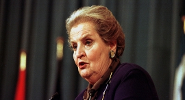 Former U.S. Secretary of State Madeleine Albright