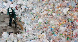 Plastic waste (illustration). Photo: Bloomberg