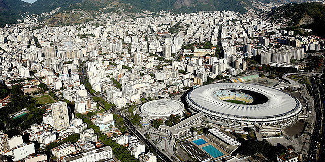 אצטדיון המארקנה בריו. המדינה בקשיים, צילום: אימג