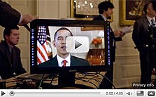 האם "מהפכת האינטרנט" מערבת פחות אנשים בפוליטיקה מהעידן הקודם? אובמה בסרטון יוטיוב