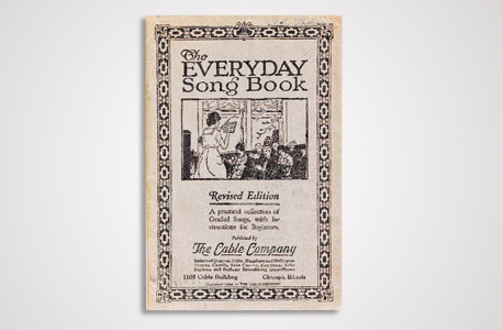 כריכת החוברת מ־1922, שעשויה לשחרר לציבור את הזכויות של השיר "יום הולדת שמח", צילום: באדיבות whafh.com