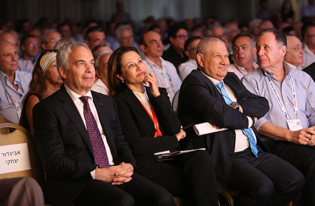 הוועידה הלאומית 2015 משמאל ארז ויגודמן גלית חמי דוד ברודט ו דני גילרמן, צילום: נמרוד גליקמן
