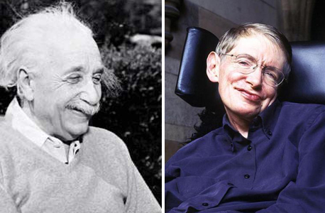 סטיבן הוקינג ואלברט איינשטיין. פחות חכמים מילדה בת 12