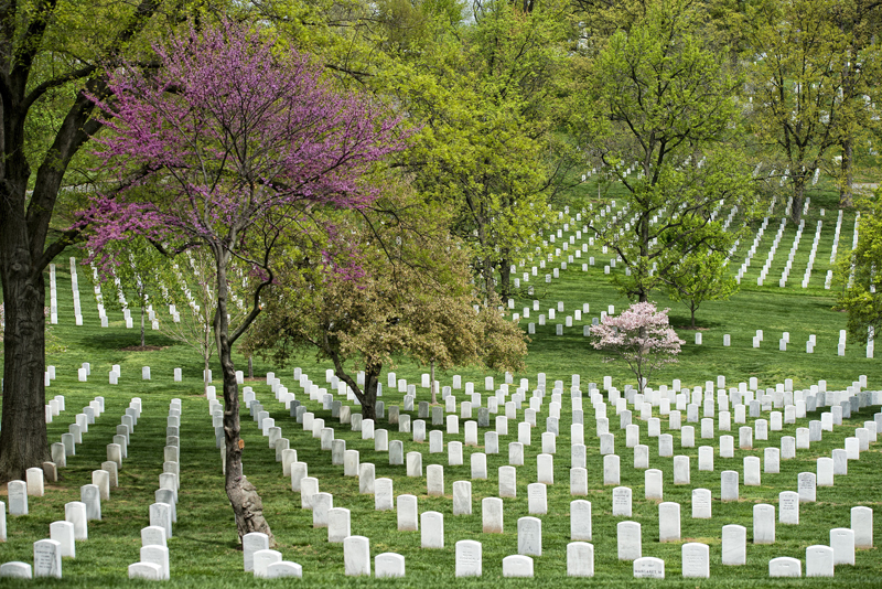 בית הקברות Arlington – ארה"ב. קנדי קבור כאן