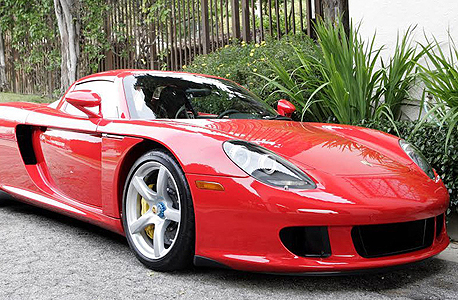 דגם הפורשה לפני התאונה