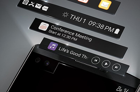 LG v10 פאבלט סמארטפון חדש מסך כפול 4, צילום: יח"צ
