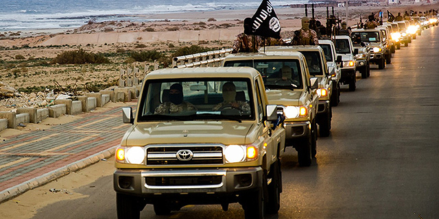 דאעש. 10,000 לוחמי הארגון נמאים ברחבי לוב
