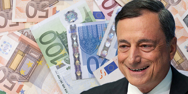 נגיד הבנק האירופי המרכזי, מריו דראגי, צילום: איי פי איי, שאטרסטוק