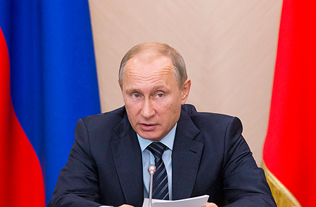 נשיא רוסיה ולדימיר פוטין. המעורבות בסוריה עלתה 500 מיליון דולר