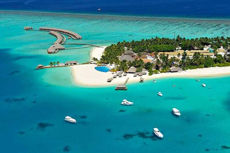 המלון במלדיביים, צילום: flymaldives