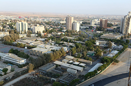 מתחם ברגמן במרכז באר שבע. על השטח מתוכננים מגדלי מגורים, תעסוקה ומשרדים