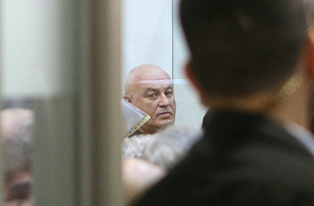 מיכאל גורולובסקי בעת הארכת מעצרו בפרשה