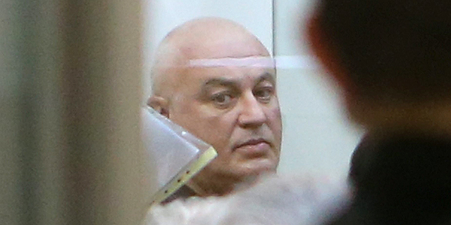 מיכאל גורולובסקי בעת הארכת מעצרו בפרשה, צילום: נמרוד גליקמן